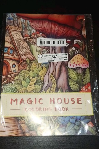Magic HOUSE Coloring Book- Houses To Color- Beautiful Coloring Book- Happy FUN - Picture 12 of 16
