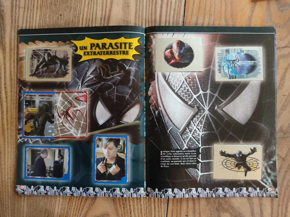 Album Panini, Spider-Man 3, Marvel, 2007, Bouffon vert, Peter Parker, Vénom - Photo 2/4