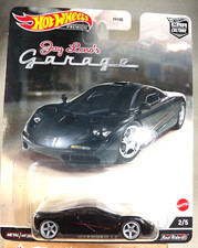2022 Hot Wheels Premium Jay Leno's Garage 2/5 McLAREN F1 Black w/Real Riders 5Sp