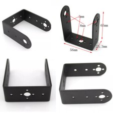 56*65*25.3mm Bolt Down Aluminum Alloy U Shape Bracket Base Post Foot Servo Gear