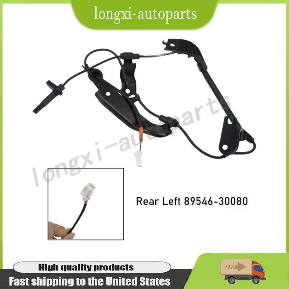 NUEVO Ajuste Para Lexus IS300 IS350 GS350 SENSOR DE VELOCIDAD DE RUEDA ABS TRASERO IZQUIERDO 89546-30080 Foto 2 de 4
