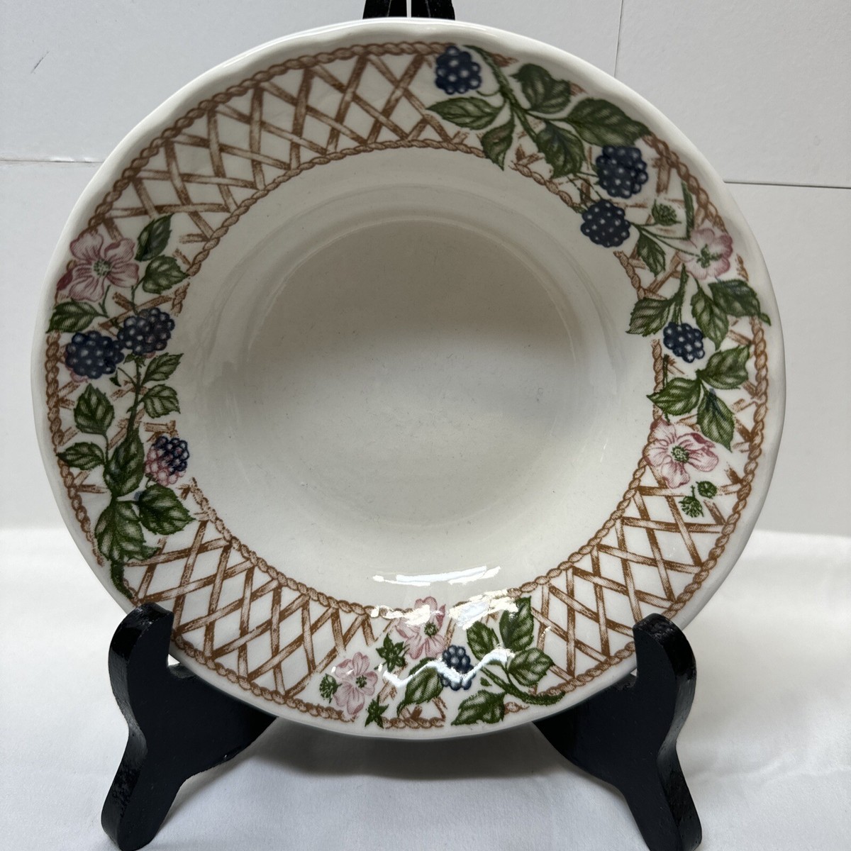 Vintage Churchill Blackberry Trellis The Chartwell Collection | eBay