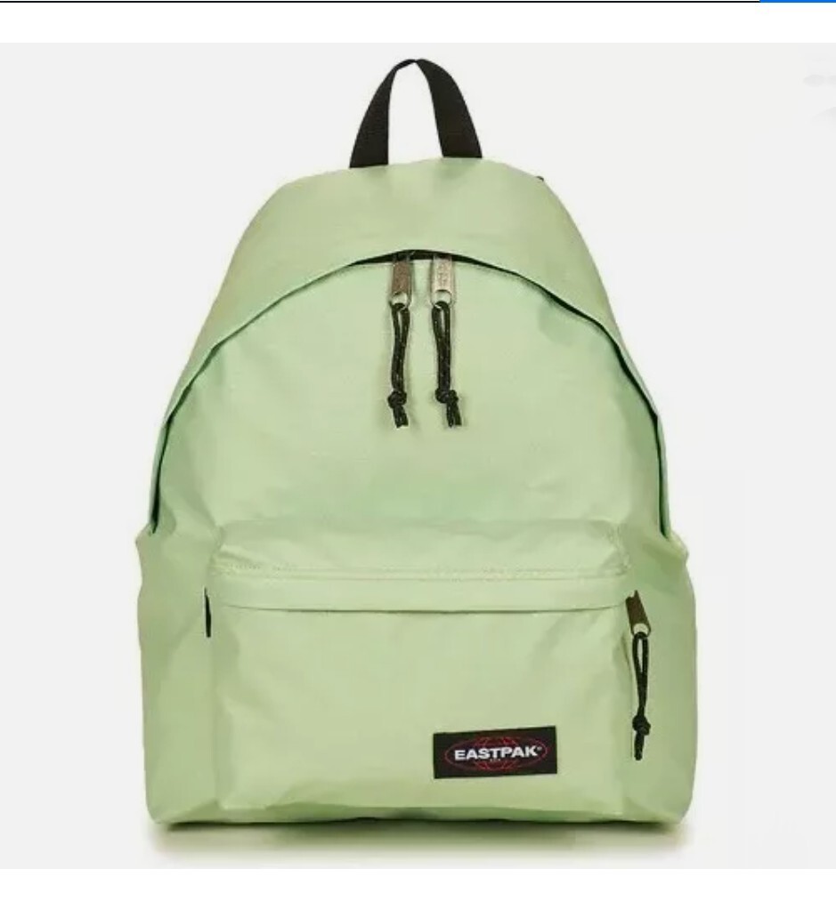 eastpak PADDED PAK'R backpack SPARK FROST capacidade 24L, VERDE, Nova