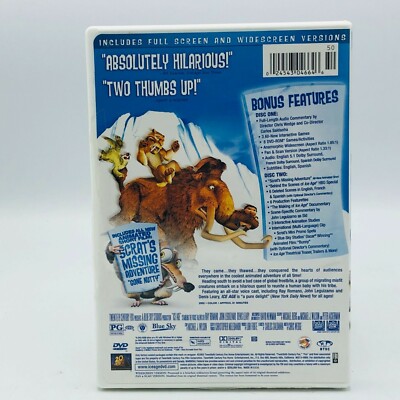 Ice Age, 2 DVD Set | eBay