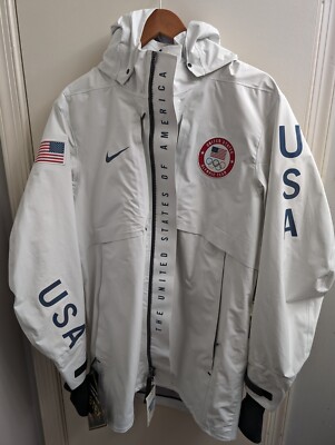 2018 Nike Nikelab Olympic Team USA Gore-Tex Jacket Size M 2018 Nike Nikelab Olympic Team USA Gore-Tex Jacket Size M