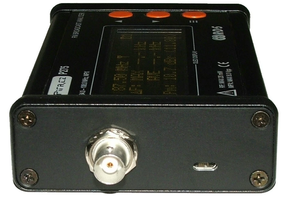 PIRA P275 FM Broadcast Analyzer Modulation Meter RDS Decoder - Image 2 of 4