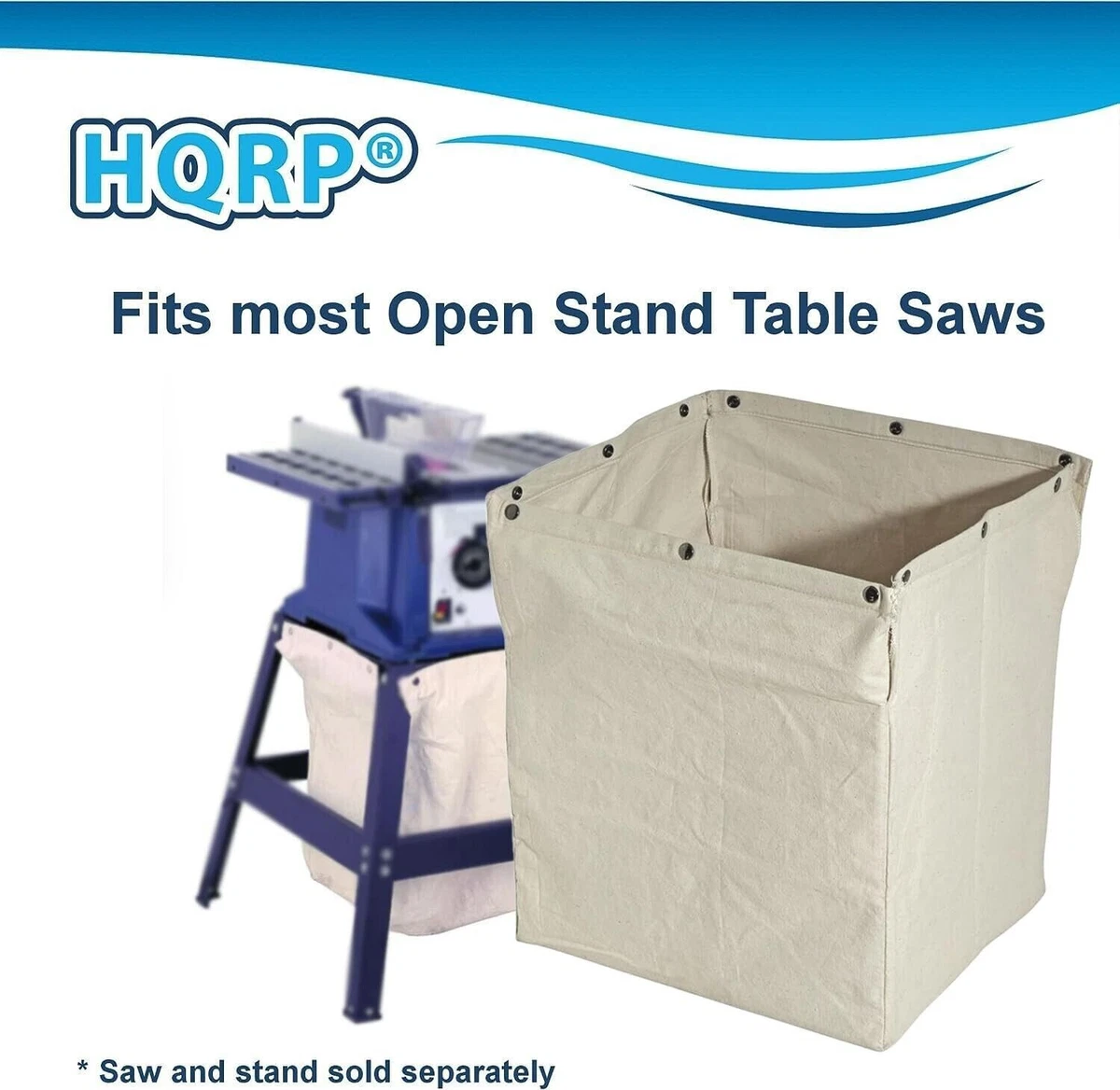 Rockler contractor table saw outlet dust bag