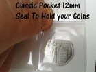 Classic Pocket Seals for Coin Album Pages - 12mm x 25mm - Stop Coins Falling Out