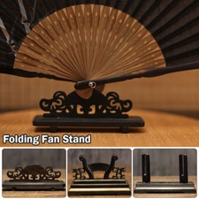 Wooden Hand Fan Holder Shelf Rack Chinese Style Folding Fan Display Stand Rack