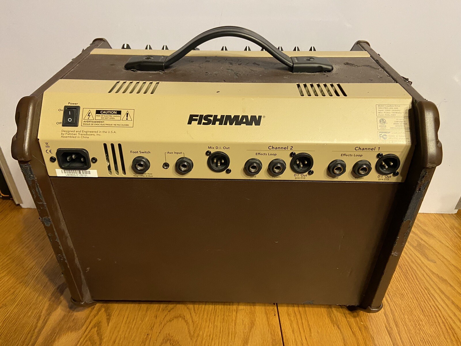 値下げしました！FISHMAN LOUDBOX ARTIST Amplifier PRO-LBX-EX6