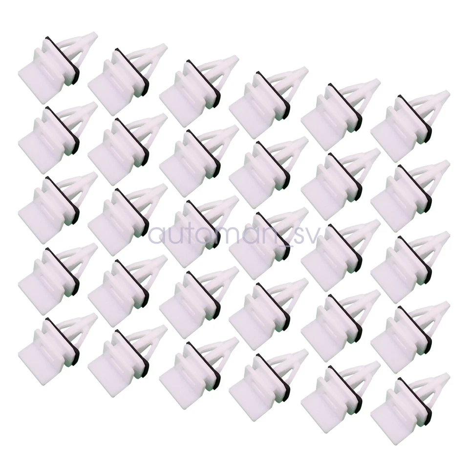 30x Side Skirt Sill Seal Panel Mounting Trim Clips For Acura Honda Accord Civic - Imagem 3 de 4