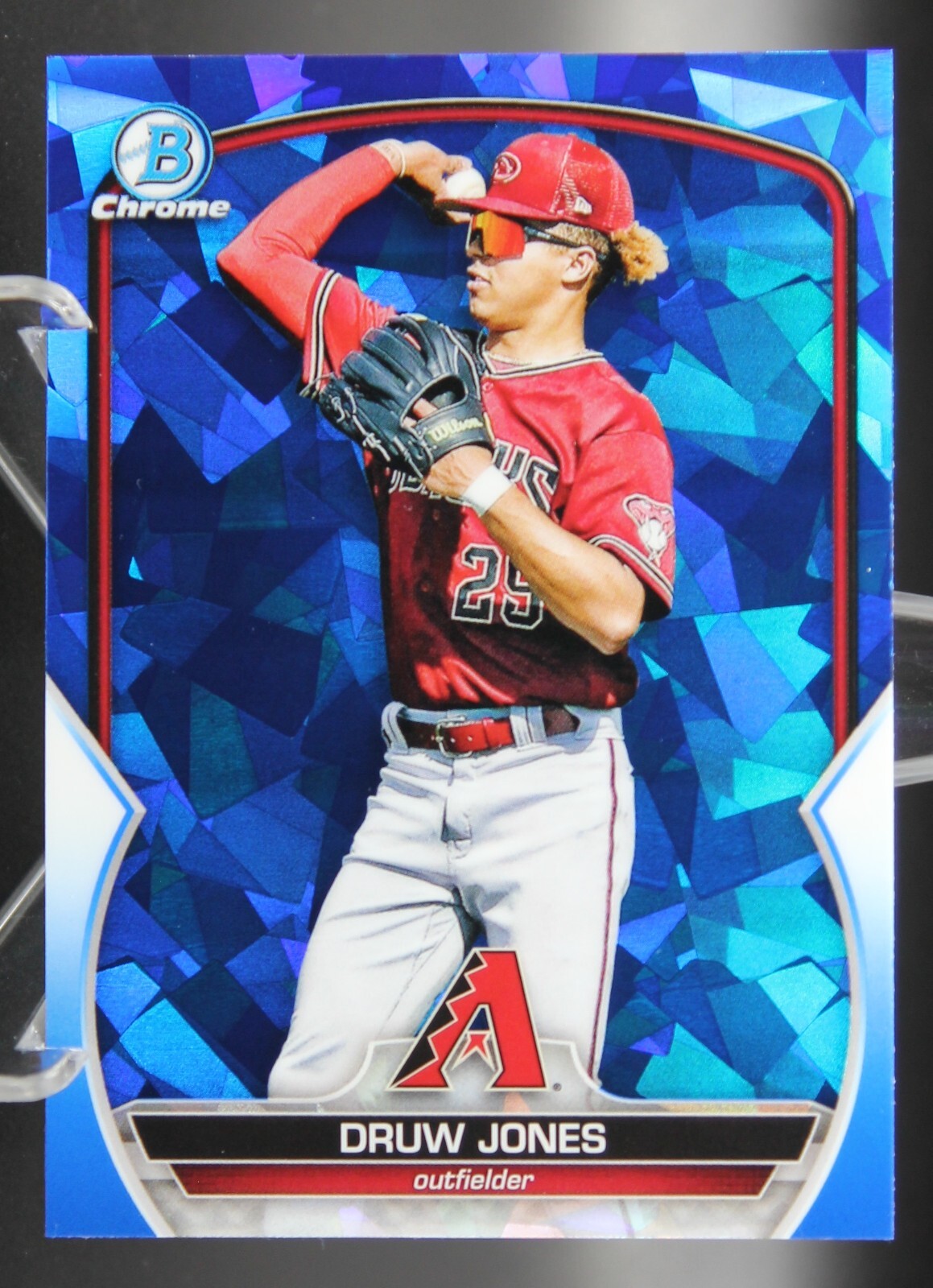 Druw Jones - 2023 Bowman Chrome Prospects Sapphire Image Variation SP #BCP-249
