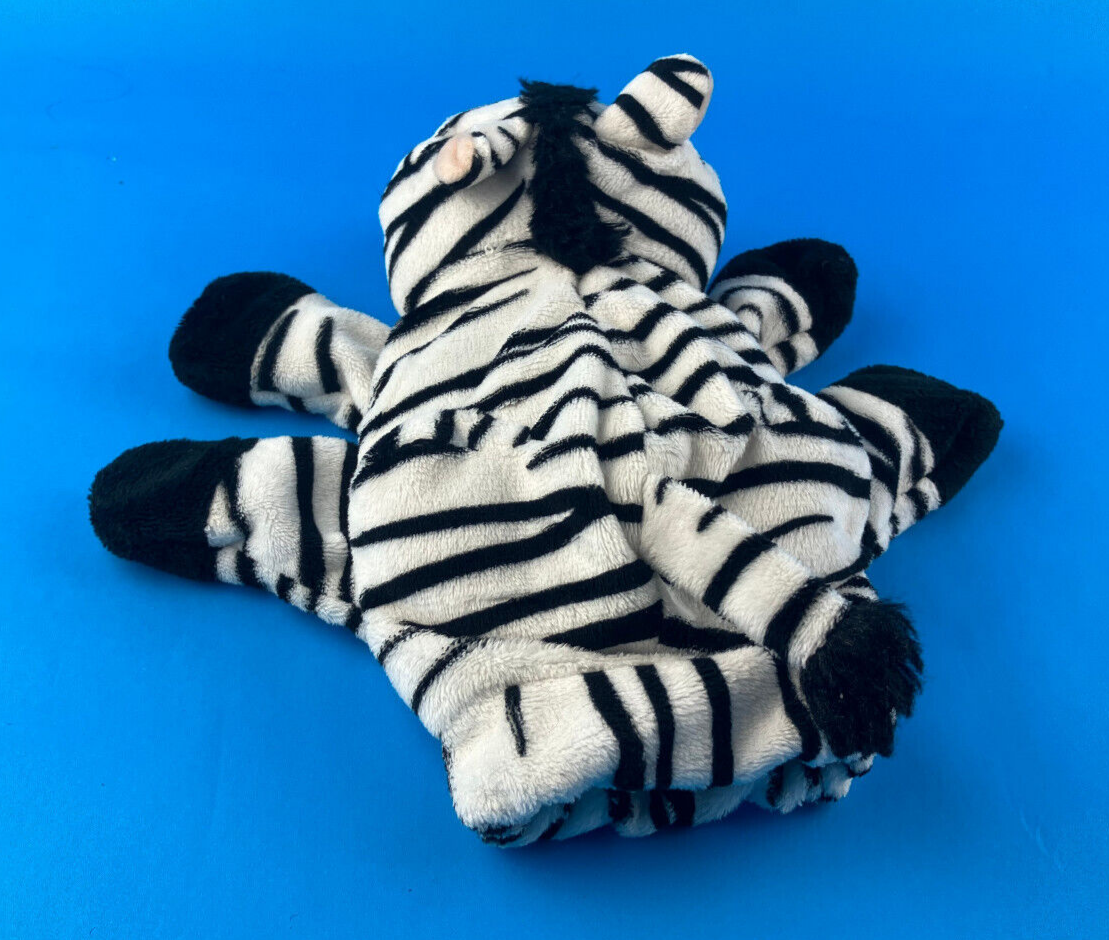 Dream 9" Zebra Plush Puppet Stuffed Science Classroom White & Black eBay