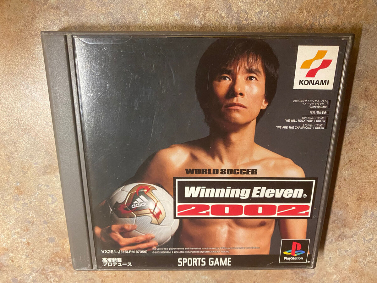 Winning Eleven Deluxe (WE2002) no PlayStation 1 