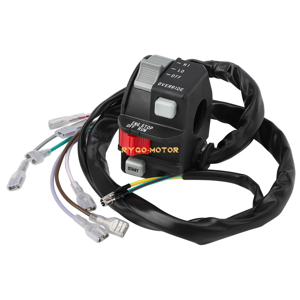 Control de interruptor de arranque de manillar para Polaris Magnum 425 1995 Big Boss 250 300 400L Foto 4 de 4