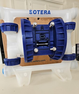 SOTERA (SP100-05N-PP-SSS) 1/2'' Poly Pump w/ Santoprene