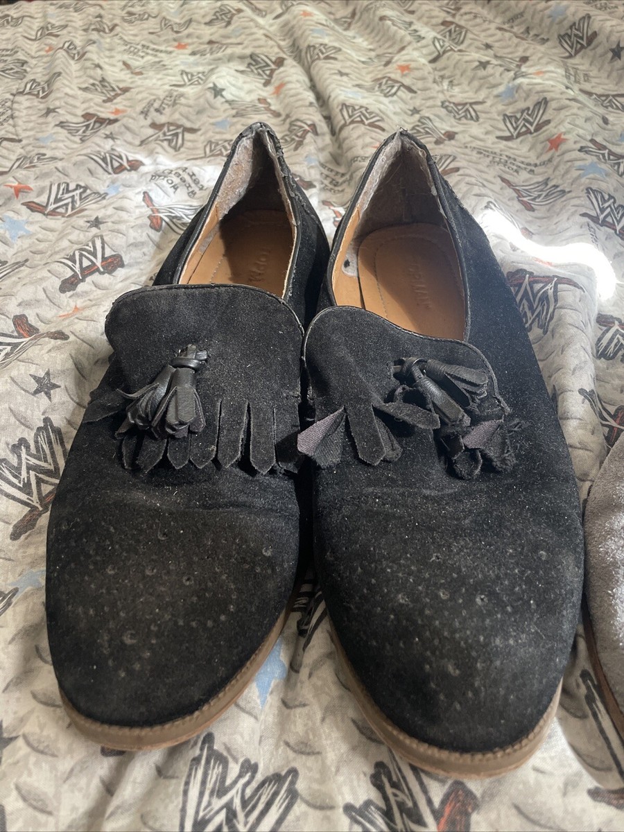 Topman Mens Loafer Lot x2 Size 45 Gray & Black Loafers | eBay display picture 1