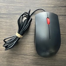 Lenovo Comouter Mouse Optical USB Wired Desk Mouse