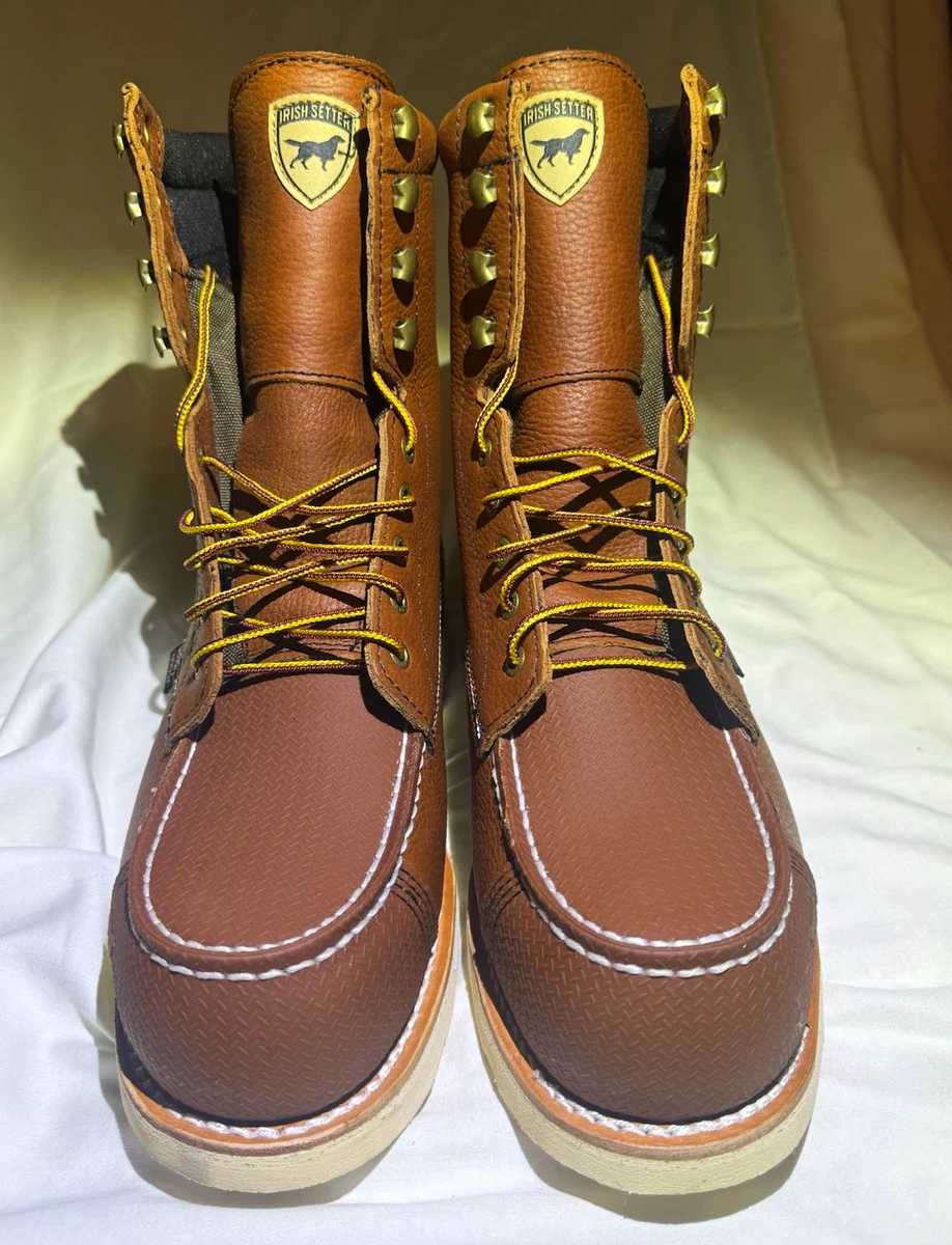 Irish Setter Countrysider 3835 Brown Leather Waterproof Moc Toe Boots 10.5 E2 Irish Setter | Shoes | Irish Setter Countrysider Brown  main image 3