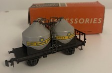 Playcraft Jouef P642 HO OO Gauge Twin Silo Bulk Cement Wagon Boxed Model Railway