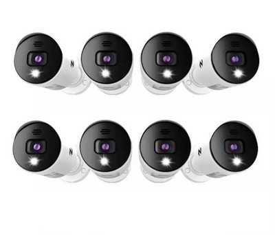 8 Night Owl CM-DP8LSA-B 4K Ultra HD Wired Security Cameras  ONLY (Pack of 8)