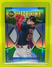 2022 Topps Baseball Finest Flashbacks Alex Verdugo Refractor #181 Boston Red Sox