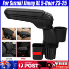 Central Armrest for Suzuki Jimny XL 5-Door 23-25 Storage Box Cup Holder Arm Rest