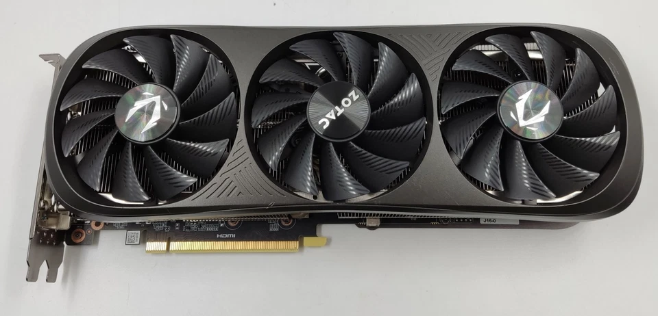 Zotac GeForce RTX 4070 Ti Super Trinity Black 16GB Nvidia Video Card HDMI DP - Image 2 of 4