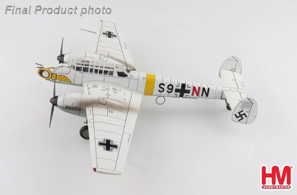 Bf 110E "S9+NN" flown by Lt. Herbert Kutscha 5.:ZG 1 Soviet Union 1942 in 1:42 s - Image 2 of 3