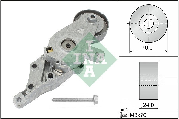 BELT TENSIONER VRIBBED BELT 534 0140 30 FOR SKODA OCTAVIA/Combi VW BORA 1.9L