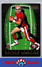 1996 Pinnacle Steve Young Kerry Collins #20 Double Disguise