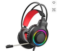 Gaming Headset with Microphone Compatible with PS4, PS5, Xbox, PC