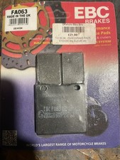 FITS Suzuki GSF 600 Bandit 1995 to 2004 EBC Organic REAR Disc Brake Pads FA063 