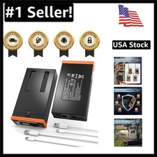 Eco-Friendly 5000mAh Rechargeable Batteries - Ideal for Moultrie Edge Cameras