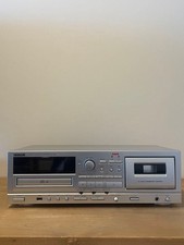 TEAC AD-850 Silver CD Cassette Player USB Used