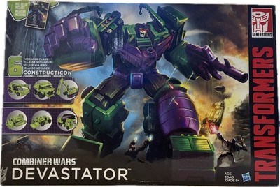 IN USA NOW! Transformers Combiner Wars Devastator MISB Box Worn SEE PICS