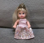 Vintage Barbie & Krissy Princess Palace Baby Doll From Pink Castle Playset 2003