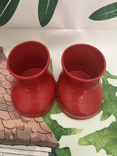Build a Bear Workshop Red Boots / Shoes One Pair Very Gently Used