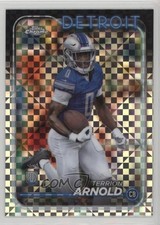 2024 Topps Chrome Rookies X-Fractor Terrion Arnold #228 18d9