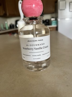 Jean Marc Paris De Gourmand Strawberry Vanilla Cream Eau De Parfum 3.4 Fl Oz