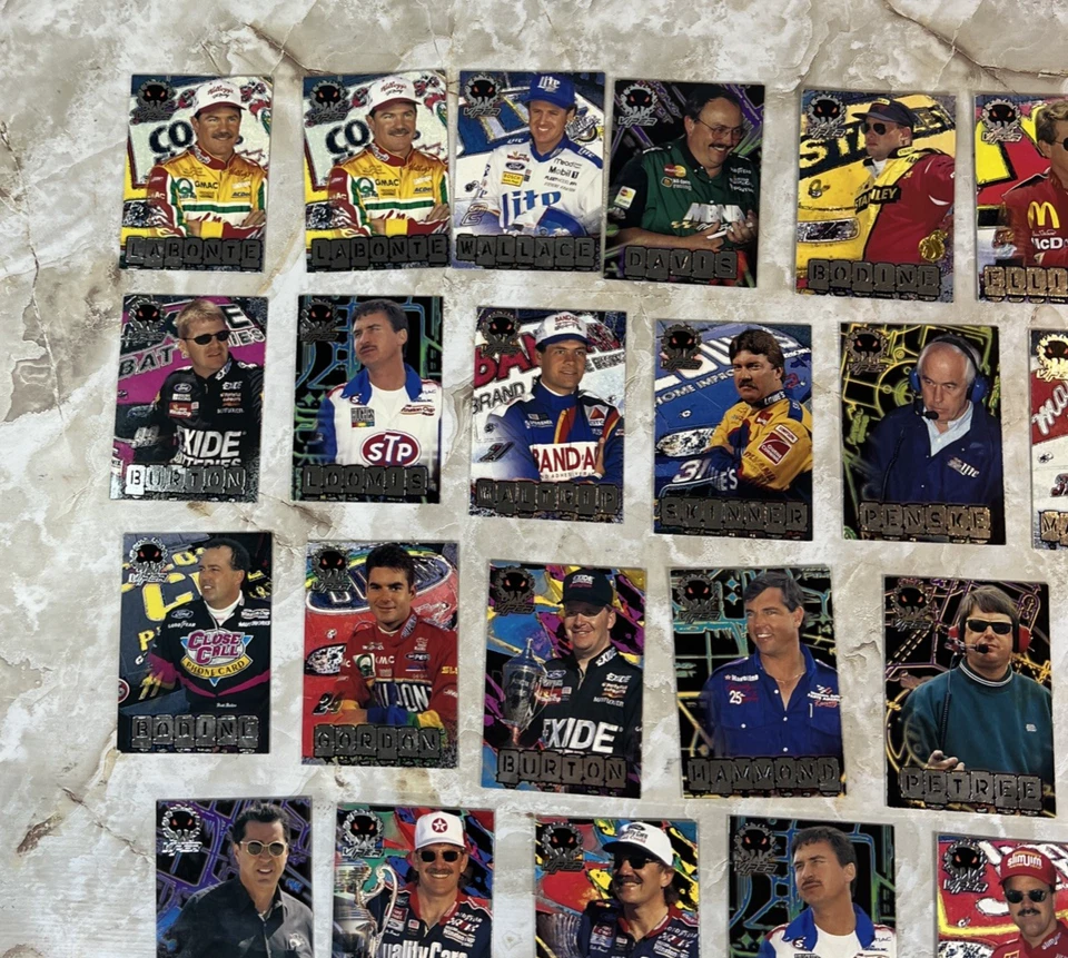 1997 Wheels Viper INCOMPLETE Cards Base Set Racing Automotive Collectible VTG - Image 2 of 4