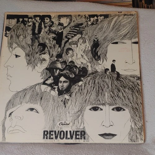 The Beatles Revolver Vinyl 12" LP Stereo Rock Capitol 33RPM T-2576 TX-2576