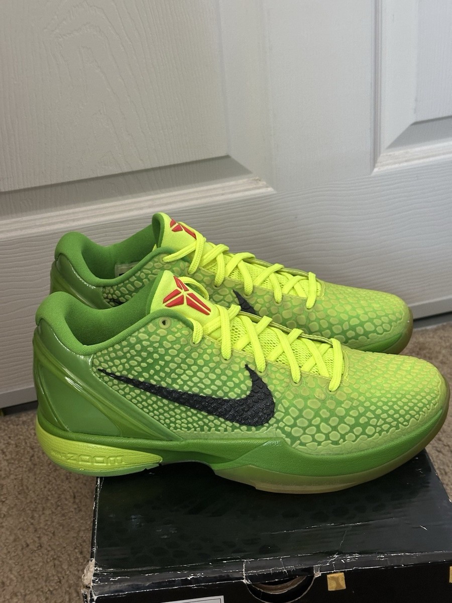 Nike Kobe 6 Grinch 2010 OG Basketball Shoes 883212127440| eBay