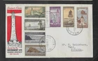 NEW ZEALAND 1947 GOV LIFE INSURANCE 'LIGHTHOUSE' SET ILLUS FDC 'WELLINGTON' FDDS