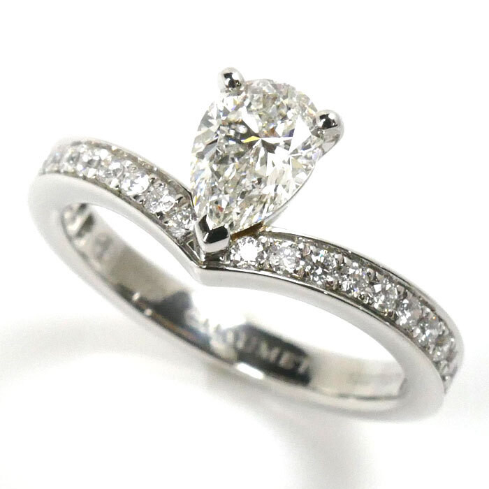 CHAUMET Josephine Aigrette Ring Diamond Pt950 P0030999