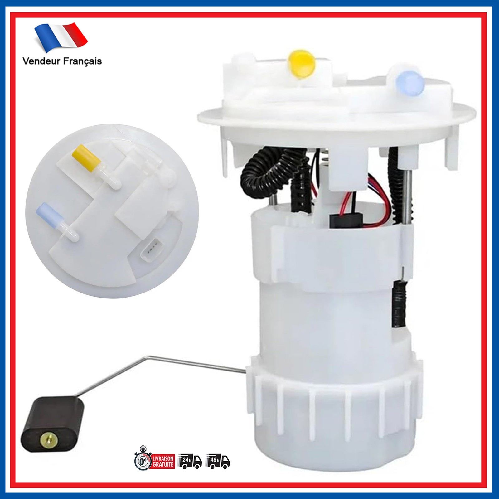 Pompe électrique carburant de haute précision pour Peugeot 208 1.2