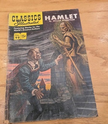 Classics Illustrated #99 Hamlet (1952) Gilberton Color Single Issue Comic Book