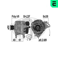 ERA 209303A Generator FüR Audi Seat Skoda VW