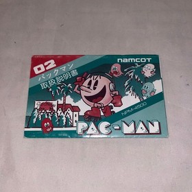 Pac-Man Famicom/Namco Classic Game with Manual Used Rare