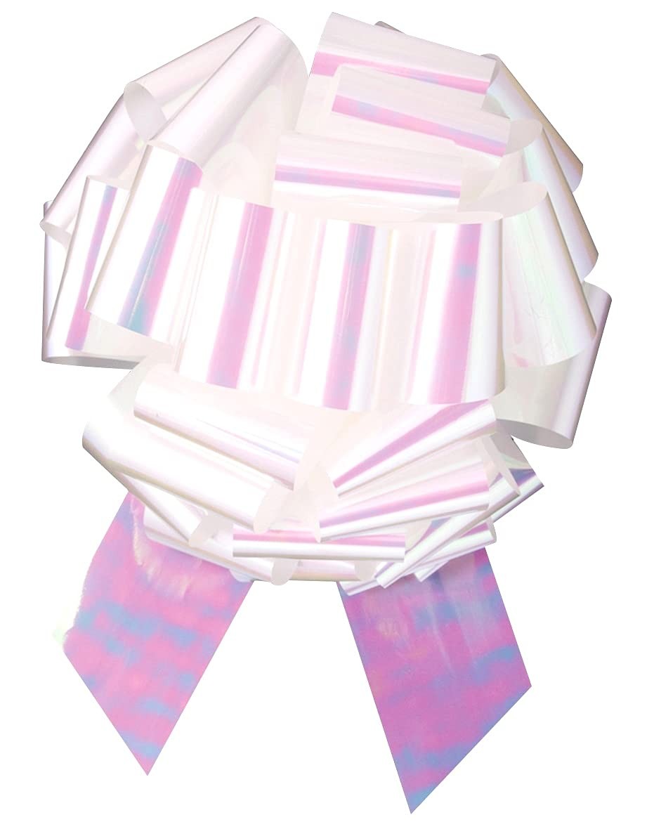 Форум Новинок SK99005 Натяжной бант Белый радужный 35см 1890₽